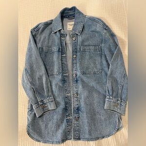 Abercrombie & Fitch Sky Blue Denim Jacket